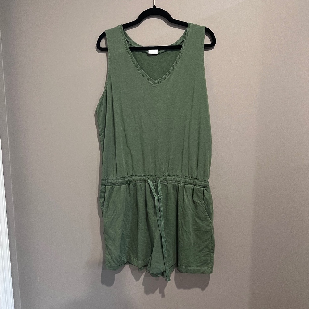 Forest Green Romper